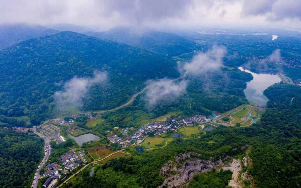 山川秀麗的浦口老山。浦口區委宣傳部供圖